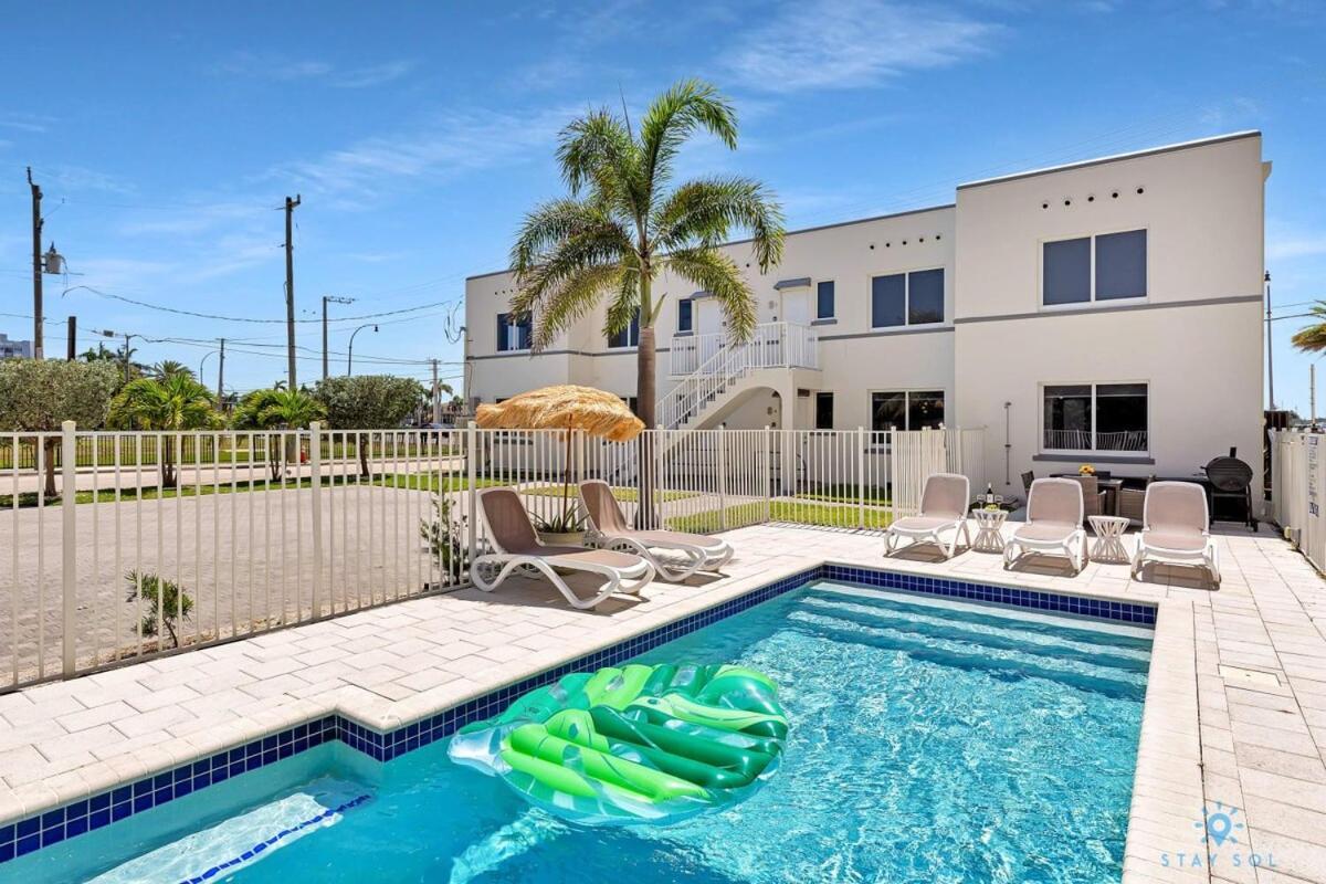 Free Parking, Bay View, Pool, Step To Beach Hollywood Exterior foto